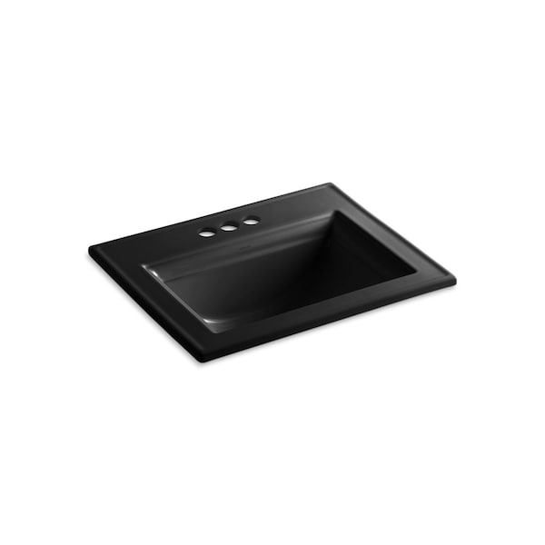 Kohler Memoirs Stately Drop-In Bathroom Sink With 4" Centerset Faucet Holes 2337-4-7 - main